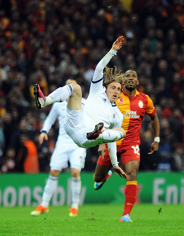 Galatasaray - Real Madrid Maçından Kareler 1