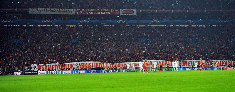 Galatasaray - Real Madrid Maçından Kareler 1