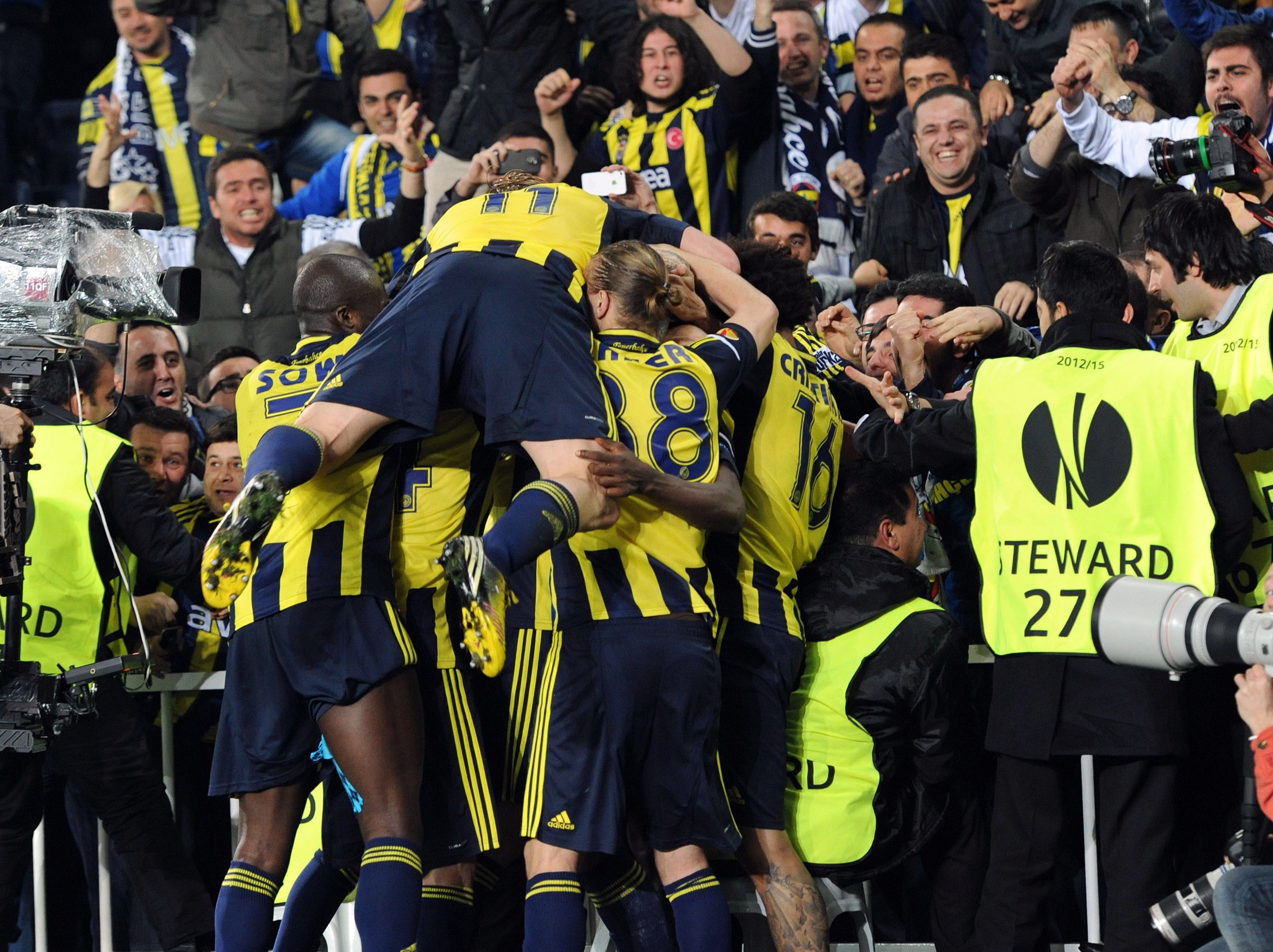 Fenerbahçe - Lazio Maçından Kareler...