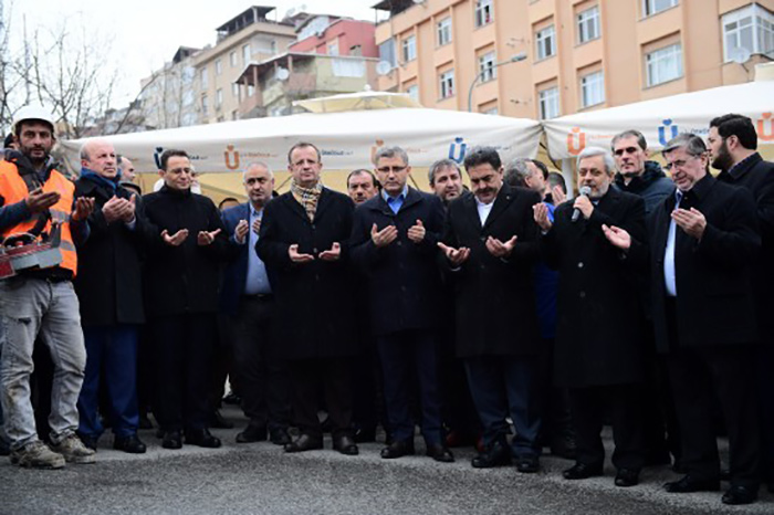 Şemsi Sivasi Mescidi'nin temelleri atıldı