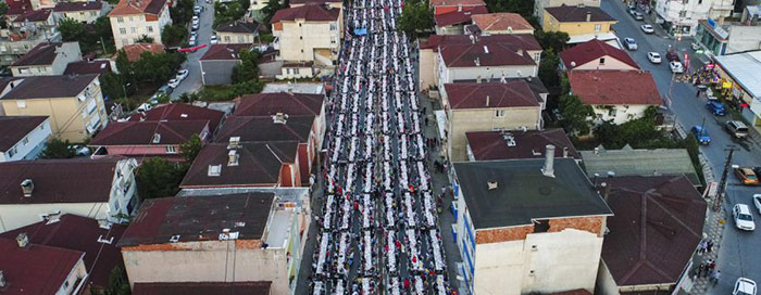 Fatih Mahallesi iftarda buluştu