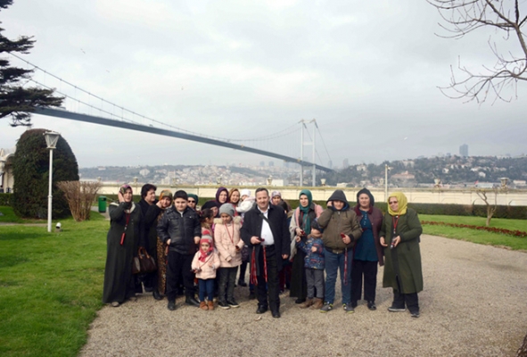 Tuzla’nın ‘Özel Çocuklar’ı, Beylerbeyi Sarayı’nı gezdi