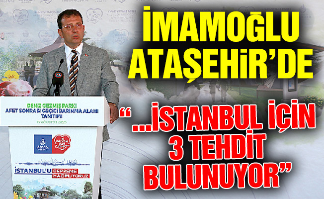 İMAMOĞLU ATAŞEHİR’DE