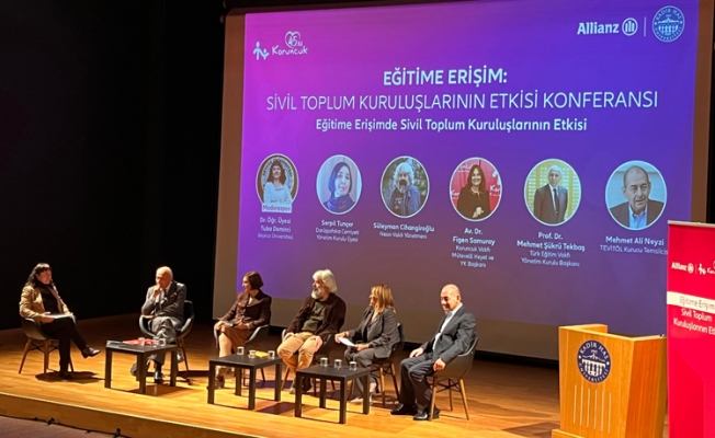 Koruncuk Vakfı “Eğitime Erişim: Sivil Toplum Kuruluşlarının Etkisi” Konferansı gerçekleşti