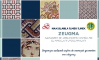 Nakışlarla İlmek İlmek Zeugma sergisi Hamam Kültürü Müzesi’nde