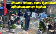 Maltepe zabıtası esnaf işgallerine müdahale etmeye başladı